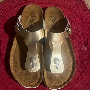 Biostep Silver Women's Sandals size 7